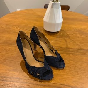 Sezane Suede Heels